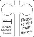 Do not disturb door hanger