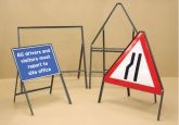 Road sign frame 600mm triangle