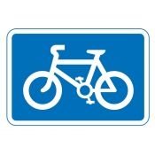 Bicycle Route Sign (967)