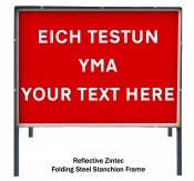 Bespoke English Welsh Multilingual Road Signs