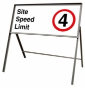 Site Speed Limit Self Standing Sign