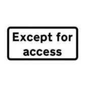 Except for access (620)