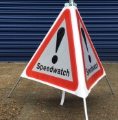 Police Approved Temporary Speedwatch Signs