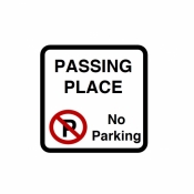 Passing Place No Parking