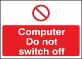 Computer Do Not Switch Off