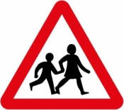 Children Crossing Sign (545)