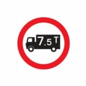 Goods Vehicle Weight Restriction Sign (622.1A)