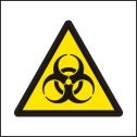 Biohazard symbol sign