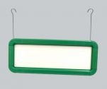 Green Suspended Frame with Hooks & Fixing Pads