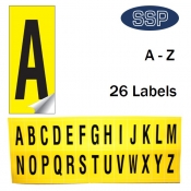 Identification letter sets A-Z