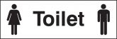 Unisex Toilet Signs