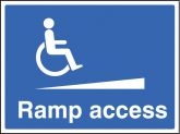 Ramp Access Sign