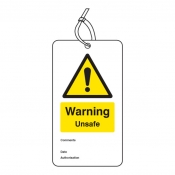 Warning unsafe safety tag