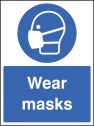 Wear masks Sign