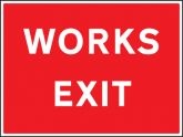 Works exit Sign