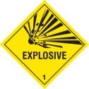 Explosive Hazard Diamond (4478)