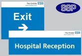 Bespoke Blue Internal NHS Branded Signs