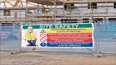 Site Safety Banners 2440x1270mm