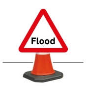 Flood Cone Sign