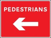 Pedestrians Left