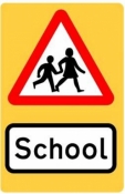 School High Visibility Sign (545)