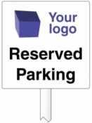 Reserved Parking Verge Sign