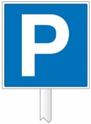 Car Park Verge Sign