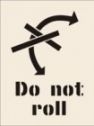Do not roll Reusable Laser Cut Stencils