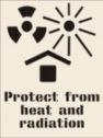 Protect From Heat and Raditation Reusable Laser Cut Stencils