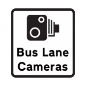 Bus Lane Cameras Sign (878)