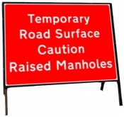 Temporary Road Surface Raised Manholes