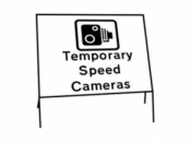 Temporary Speed Camera Signs