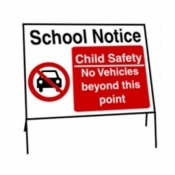School Notice Child Safety Sign