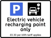 Electric Vehicle Charging with tariff charge