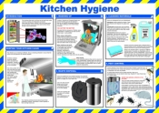 SSP Kitchen Hygiene Laminated Safety Poster