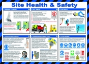 SSP Site Health and Safety Laminated Safety Poster