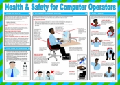 SSP Health and Safety for Computer Operators Laminated Safety Poster