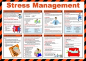 SSP Stress Management Laminated Safety Poster