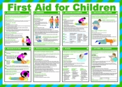 SSP First Aid for Children Laminated Safety Poster