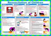 SSP Resuscitation of Children Laminated Safety Poster