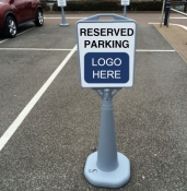 Water-based Reserved Parking Bespoke Logo Sign