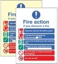 New EEC Fire Action Sign (Manual Call Point)