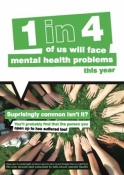 Surprisingly common isn't it Mental health poster