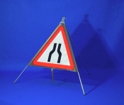 Both Roads Narrow Fold up Sign (516)