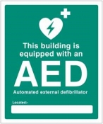 Location of AED Sign