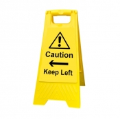 Caution Keep Left