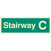 Stairway C Sign