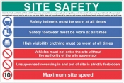 Site safety | PPE | 10mph sign