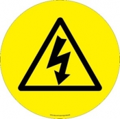 Electrical Danger floor sign 430mm