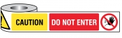 Caution Do Not Enter barrier tape